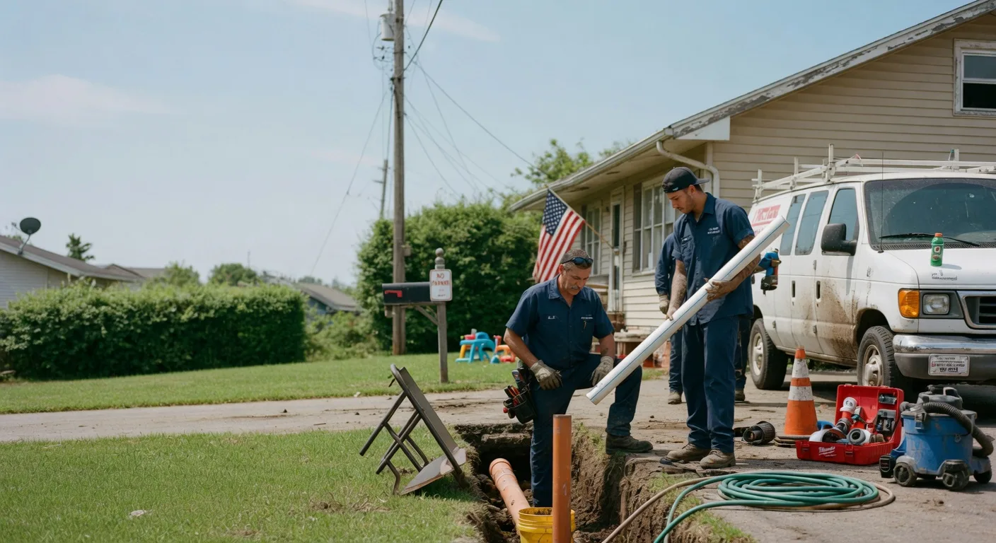 Sewer Line Inspection in Patoka, IN